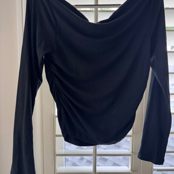 Le Bop Scarlet Off Shoulder Top - Picture 2 of 5